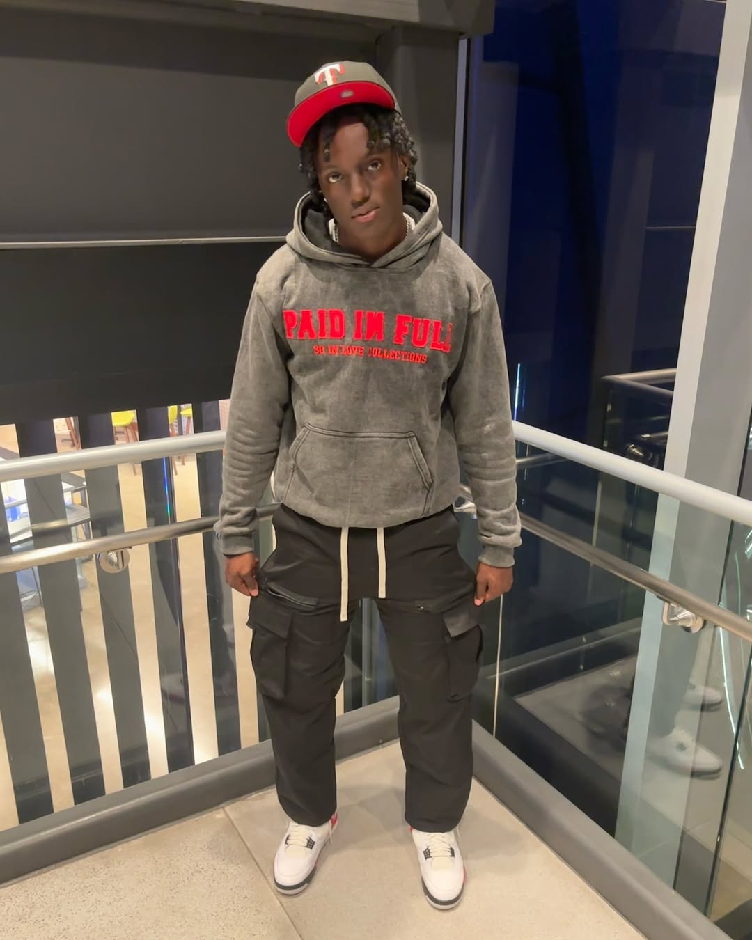 So In Love Dark Grey Hoodie