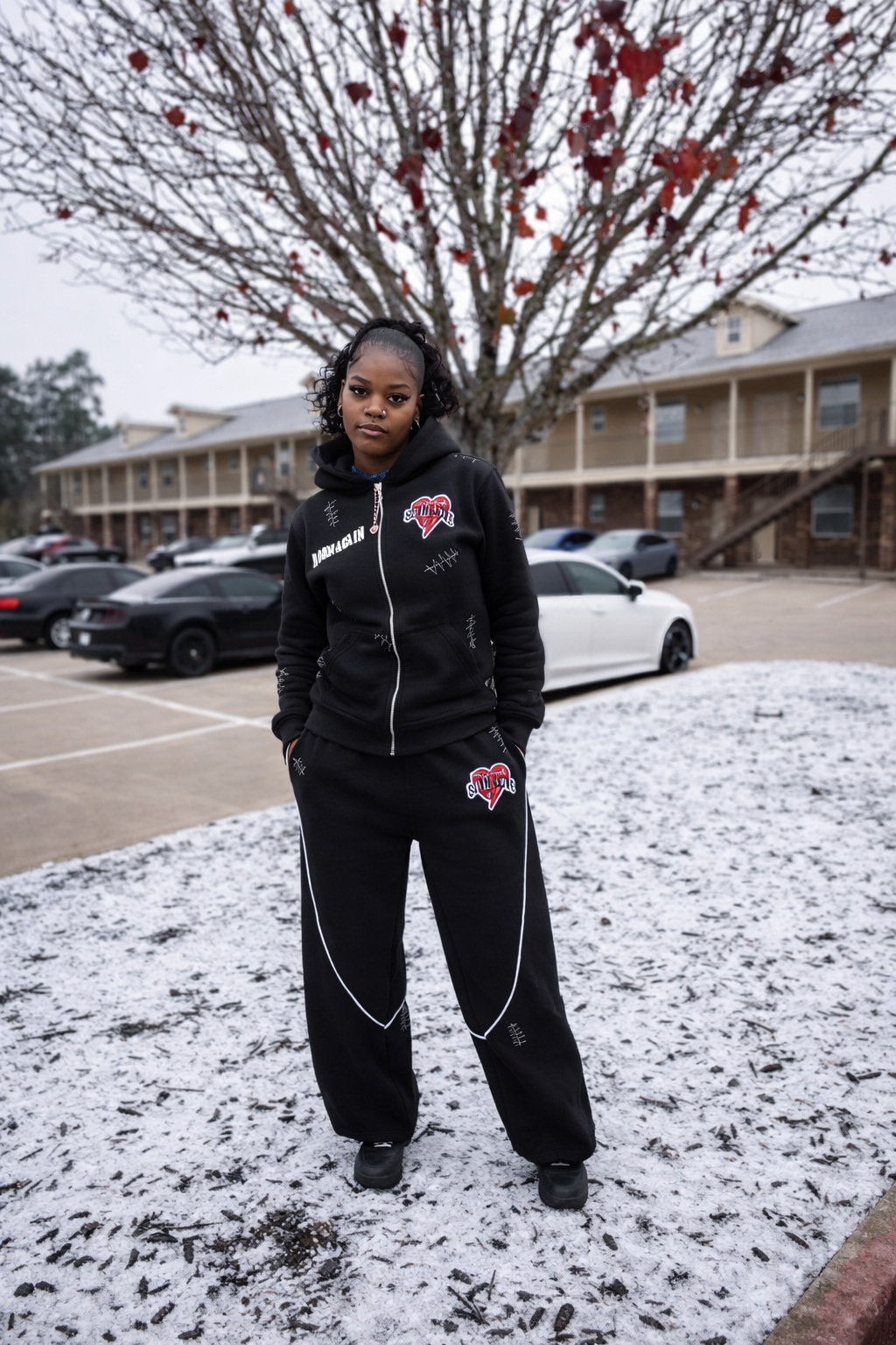 Black Born Again Pants