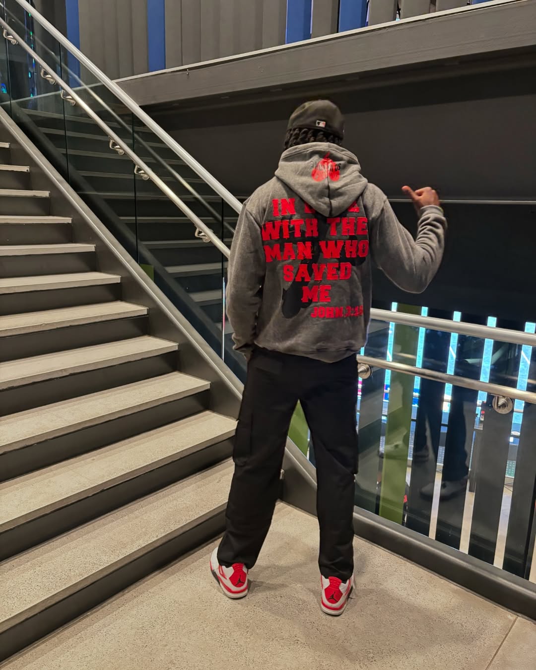 So In Love Dark Grey Hoodie