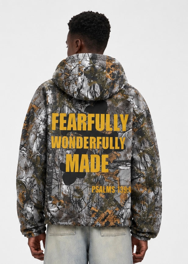 Cropped Camo Jacket