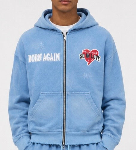 Blue Born Again Jacket