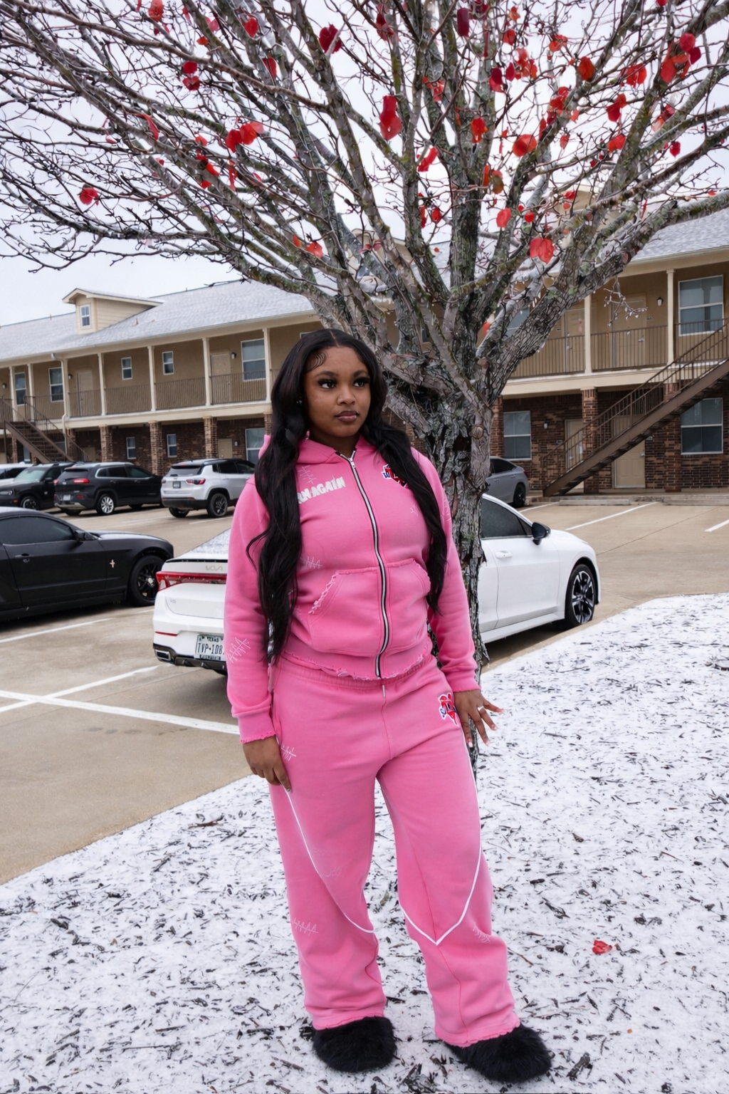 Pink Born Again Pants