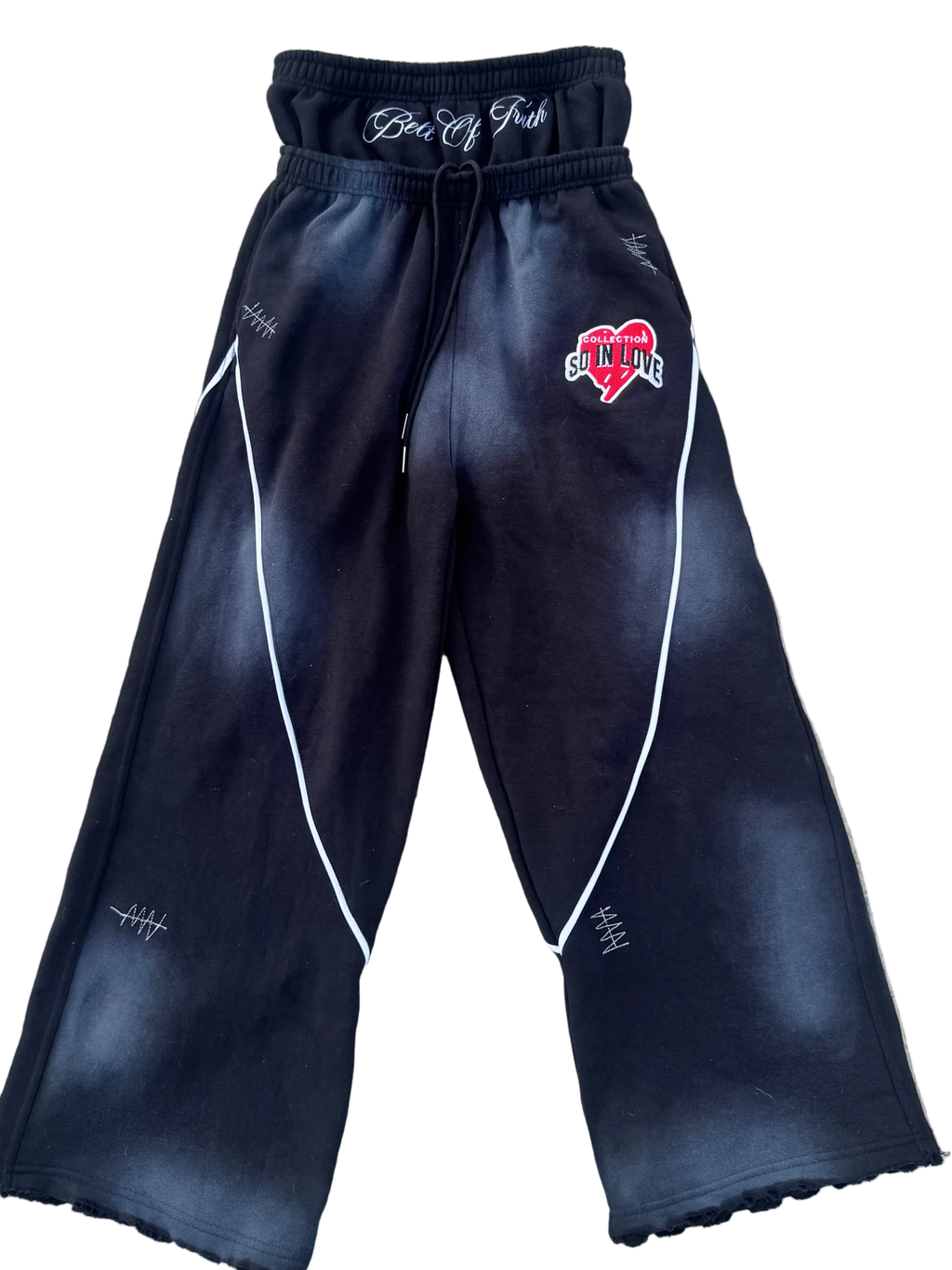 Black Born Again Pants