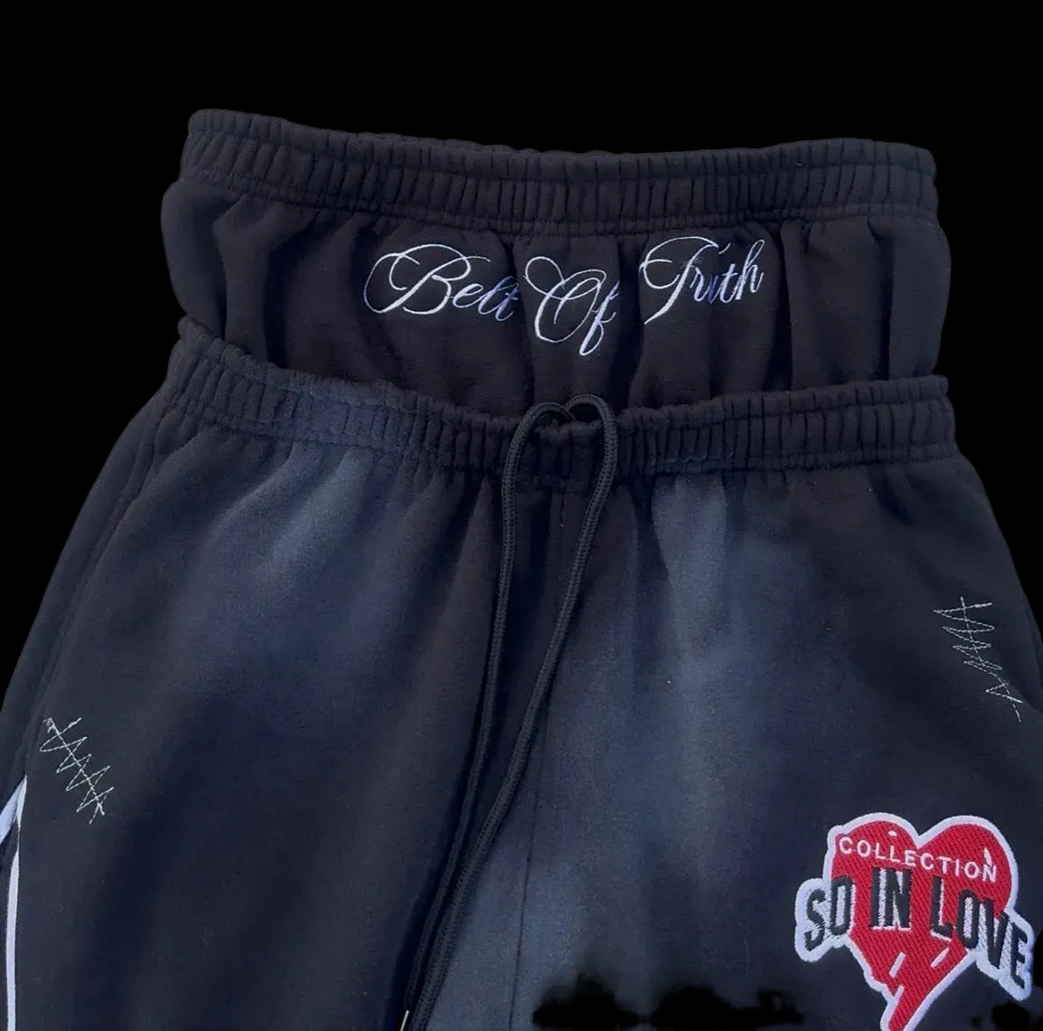 Black Born Again Pants